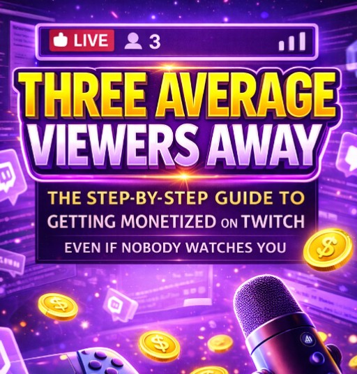 Three Average Viewers Away: The Step By Step Guide To Getting Monetized On Twitch