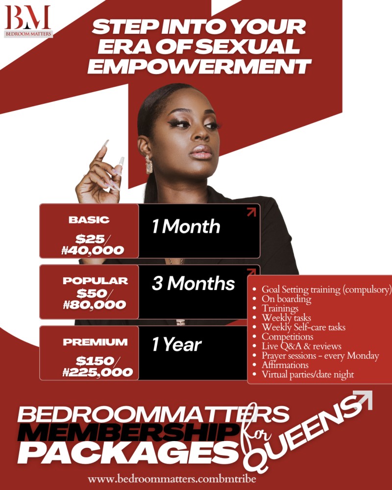 Bedroom Matters Tribe _ Payment Plan