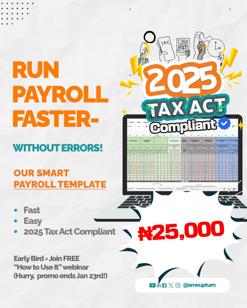 Upturn Staff Payroll Template
