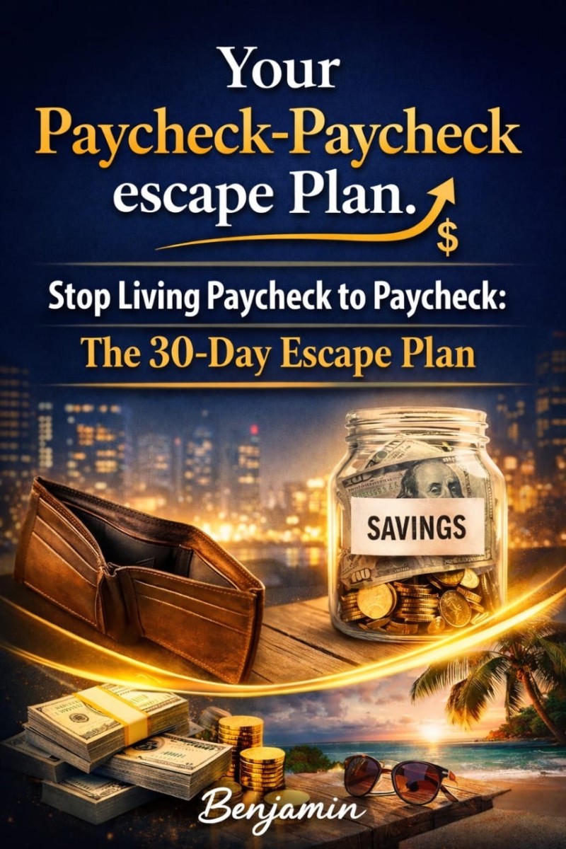Stop Living Paycheck to Paycheck: The 30-Day Escape Plan