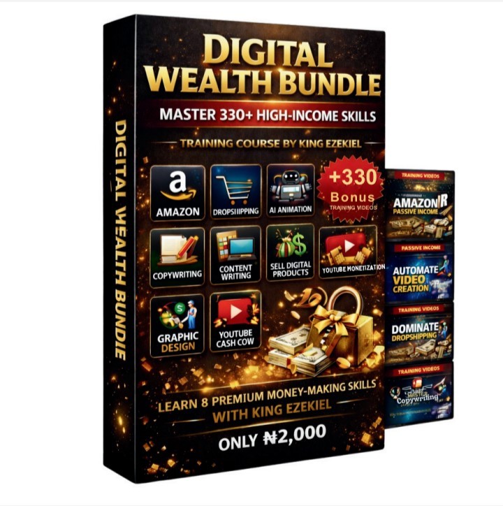 🚀 Digital Wealth Mastery Bundle (330+ Courses Included!)