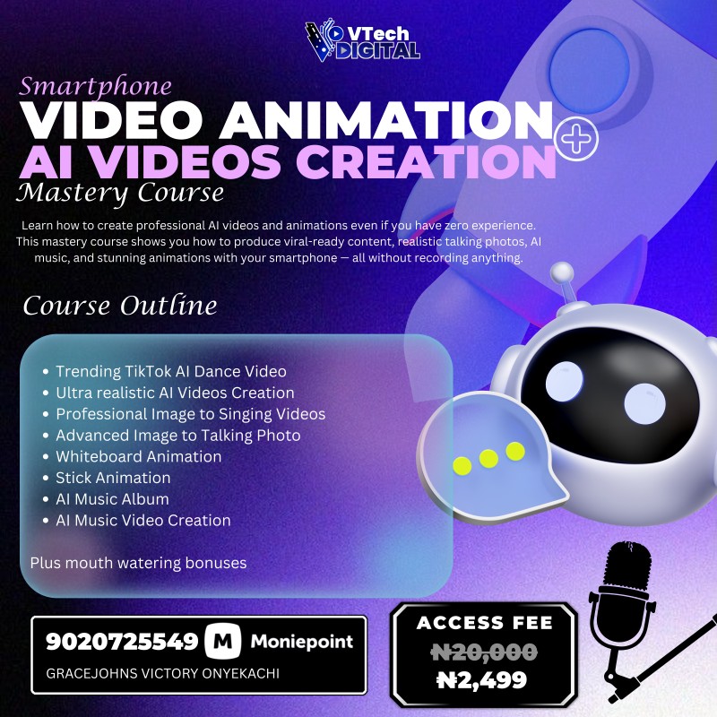 Smartphone Video Animation + AI Videos Creation Mastery