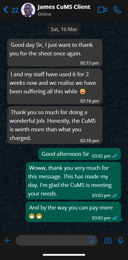 Customer review 5