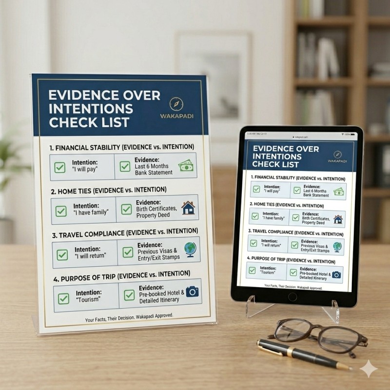 The Evidence Over Intentions Checklist