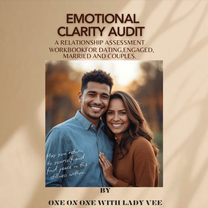 Emotional Clarity Audit: A Relationship Workbook for Dating, Engaged & Married Couples