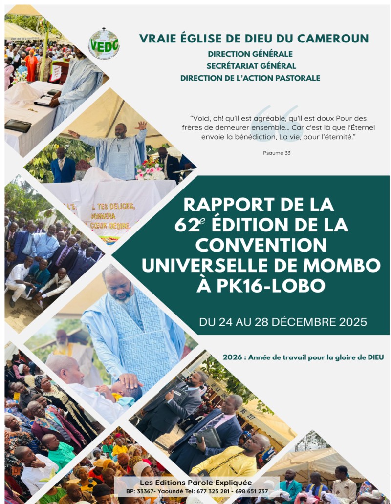 Rapport de la 62e Édition de  la Convention universelle de  MOMBO à PK16-Lobo