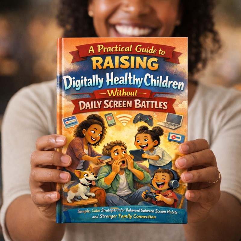 A Practical Guide to Raising Digitally Healthy Children Without Daily Screen Battles
