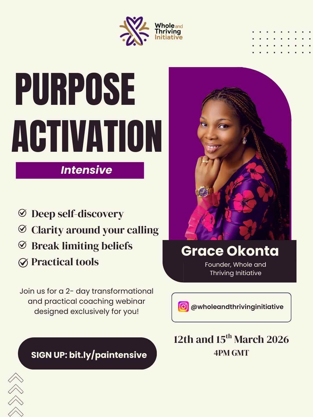 Purpose Activation Intensive
