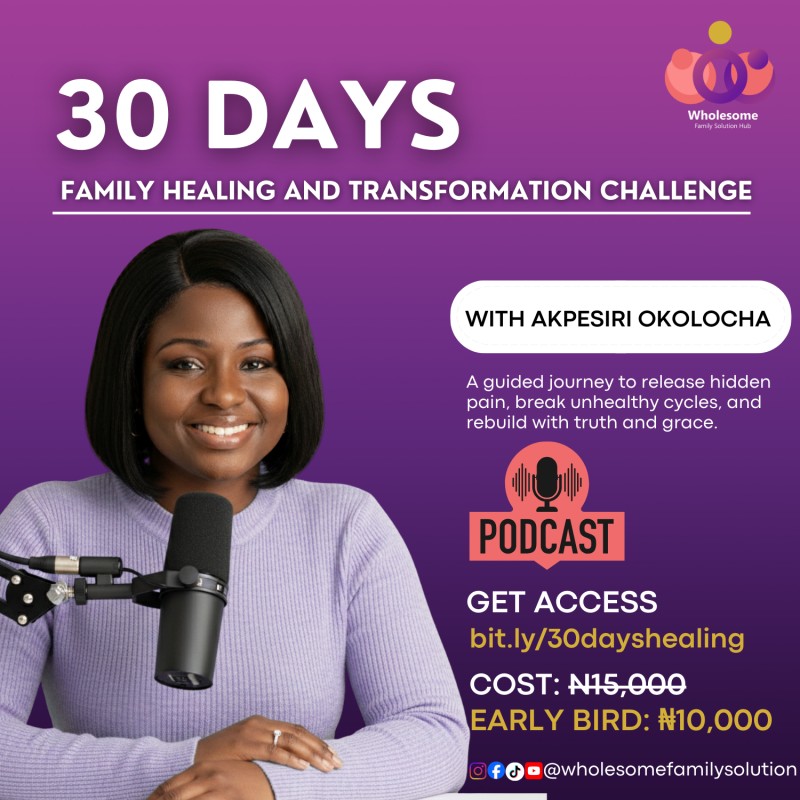 30 Days Family Healing and Transformation Challenge