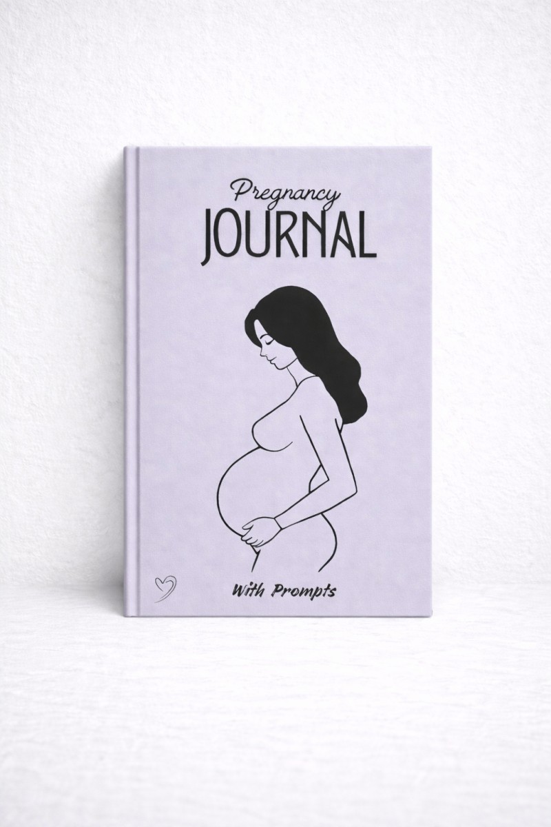 Pregnancy Journal with 100+ Prompts