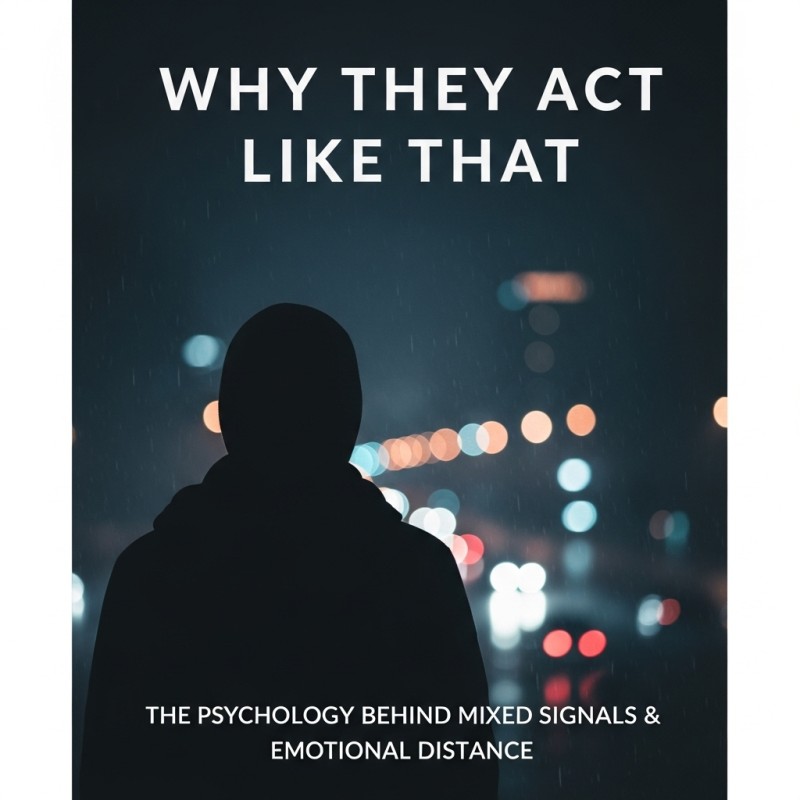 WHY THEY ACT LIKE THAT ( The Psychology Behind Mixed Signals, Emotional Distance, and Confusing Behavior )