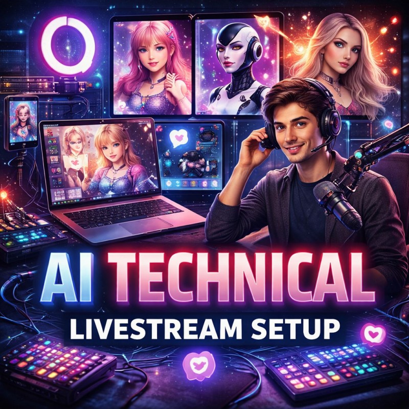 TECHNICAL SETUP FOR AI TIKTOK LIVESTREAMING  (FEB 19th, 2026)