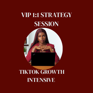 VIP 1:1 STRATEGY SESSION