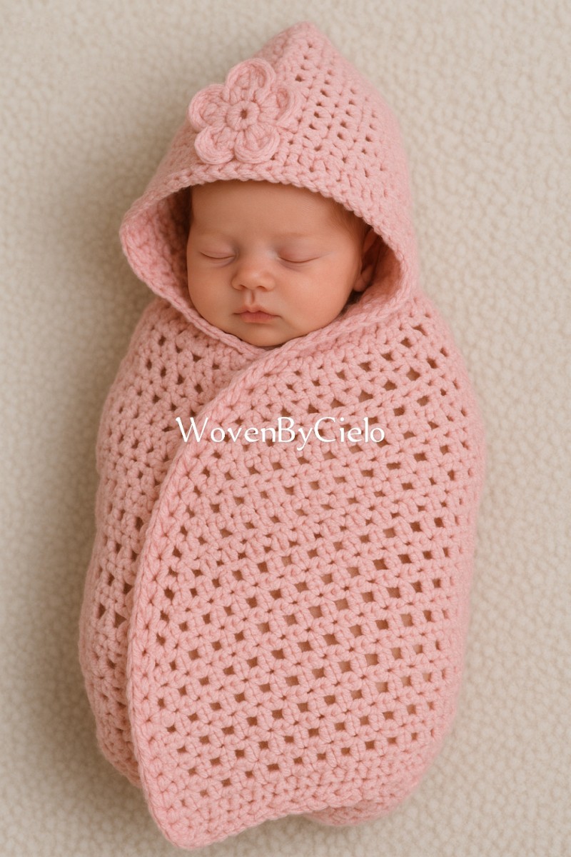Grow with me Cocoon blanket PDF Pattern ( Newborn _ Toddler)
