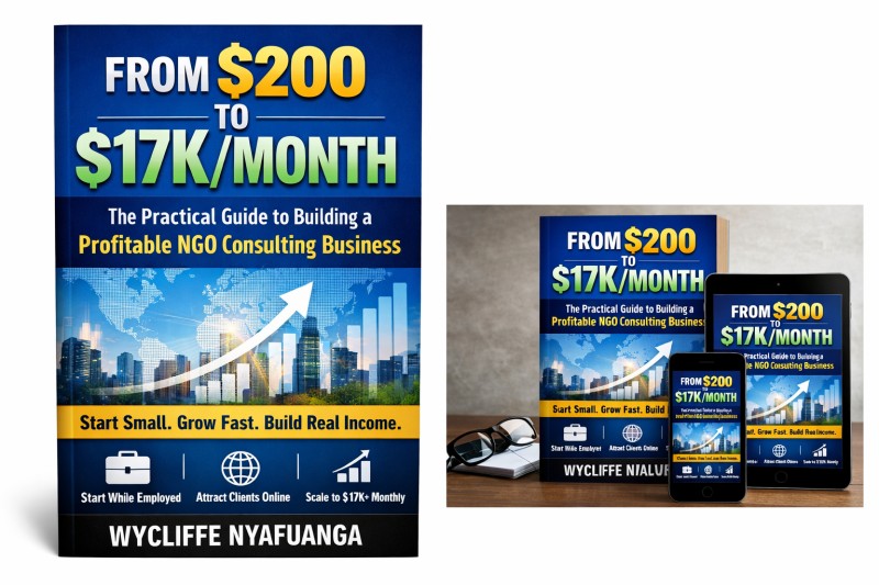 From $ 200 to 17k Per Month; The Practical Guide to Building Profitable NGO Consulting Business