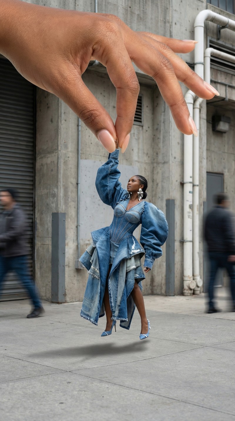 📄 HOW I CREATED THE GIANT HAND FASHION TRANSITION VIDEO (STEP-BY-STEP)