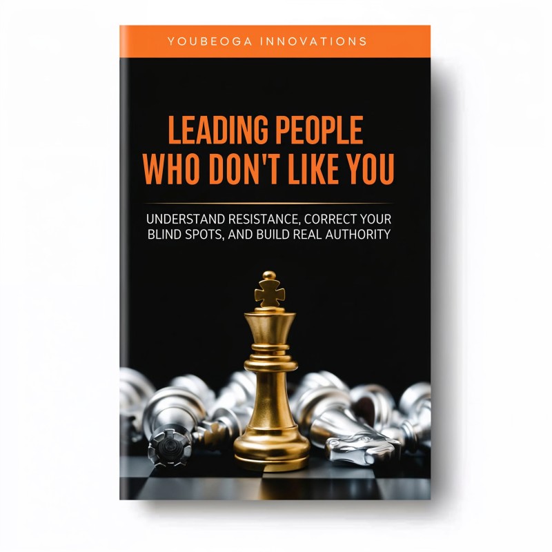 LEADING PEOPLE WHO DON'T LIKE YOU — Understand Resistance, Correct Your Blind Spots, And Build Real Authority.