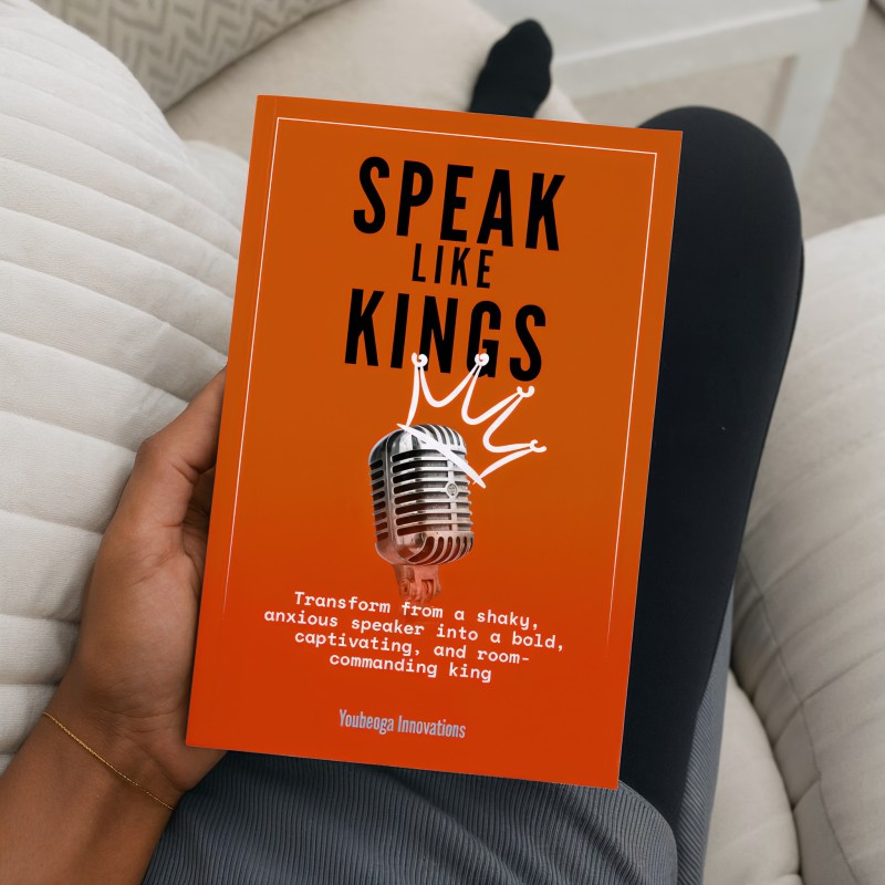 SPEAK LIKE KINGS — Transform From a Shaky, Anxious Speaker into a Bold, Captivating, and Room-Commanding King