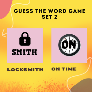 GUESS THE WORD PUZZLE SET 2