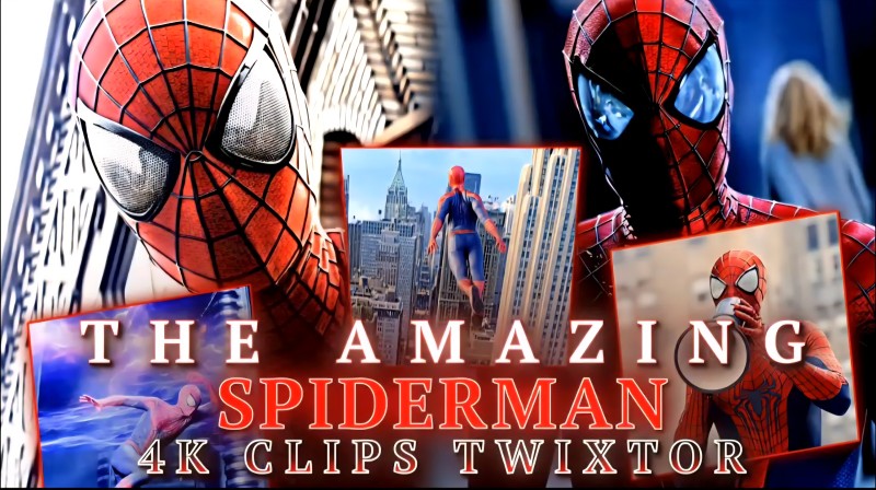 The Amazing SpiderMan 4k Twixtor