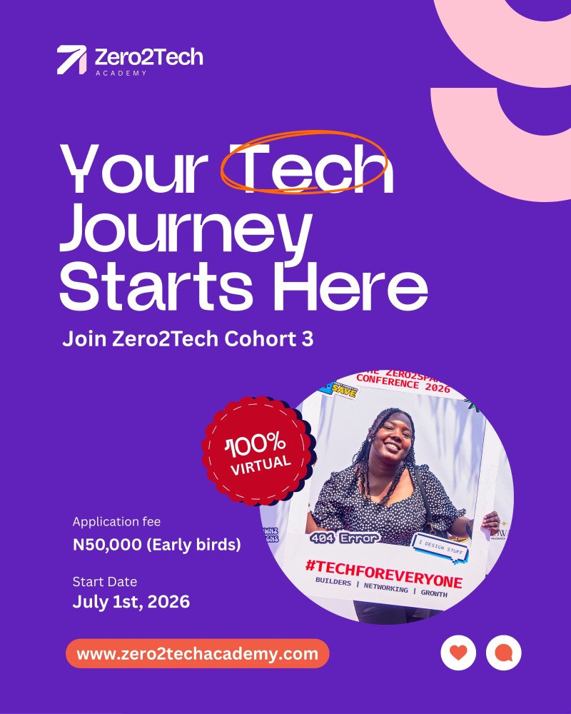 Zero2tech Academy Cohort 3.0