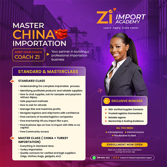 CHINA IMPORTATION STANDARD CLASS