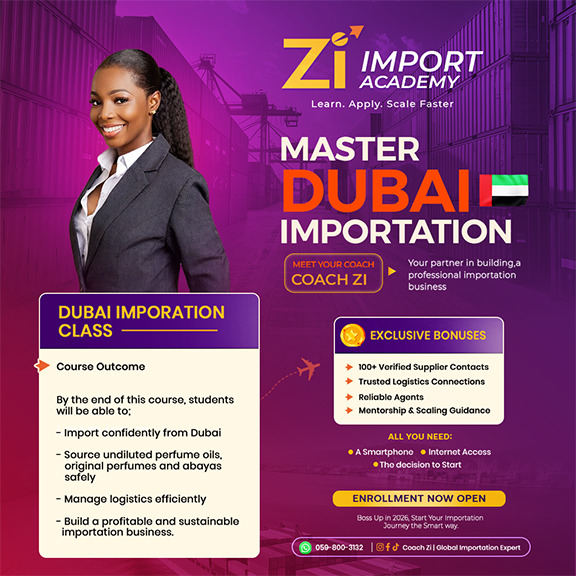 DUBAI IMPORTATION MASTERCLASS