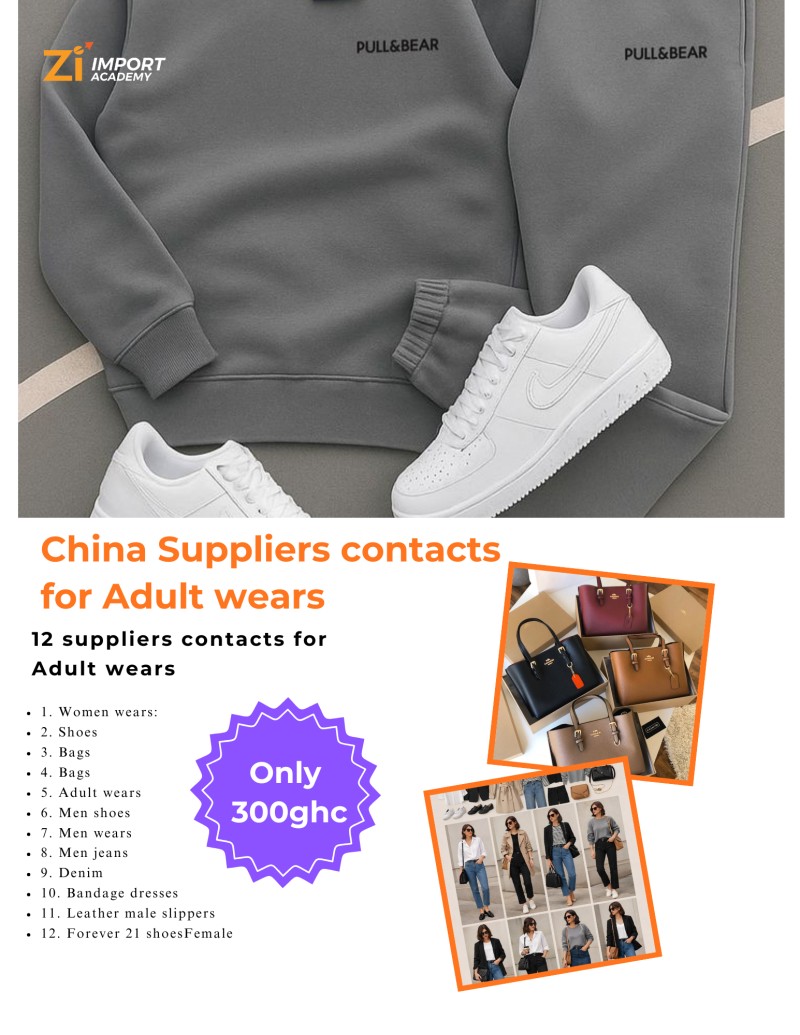 QUALITY ADULT WEARS SUPPLIERS CONTACTS