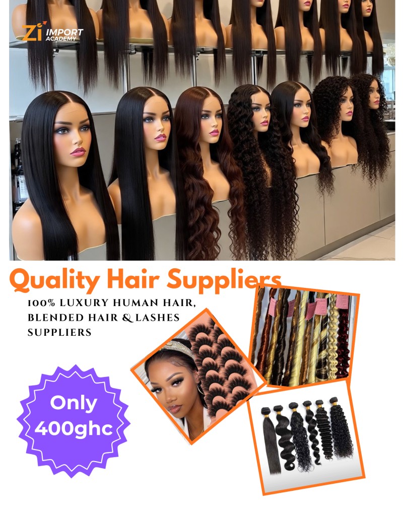 Suppliers contacts for hair market
