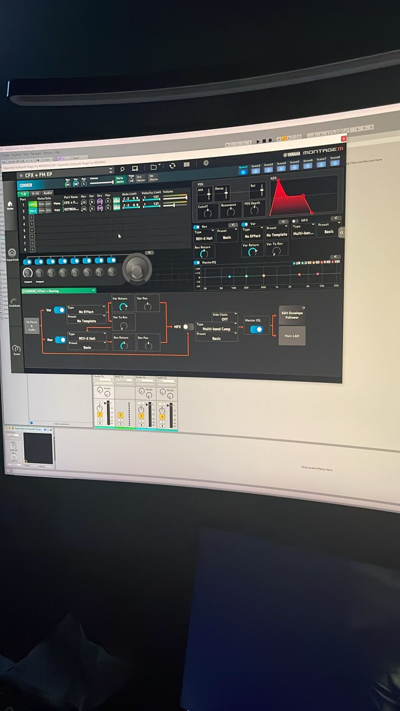 Yamaha Montage ESP M8 plugin for windows