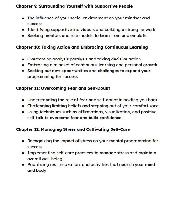 Buy Programming Your Mind for Success by Adesanya Isaac Boluwatife on Selar