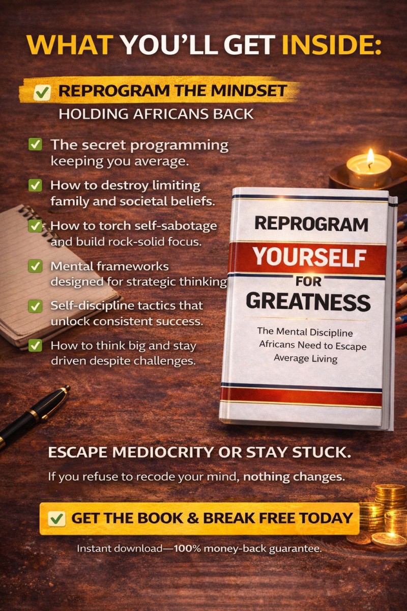 Buy Reprogram Yourself for Greatness by THE MODERN MAN on Selar