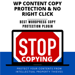Buy WP Content Copy Protection & No Right Click (PRO) by Soar With ...