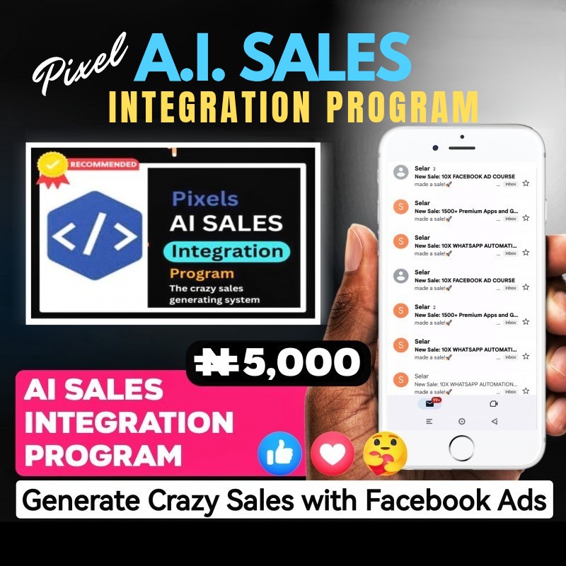 Buy Pixel AI Sales Integration by Skytop Digital Academy 3 on Selar