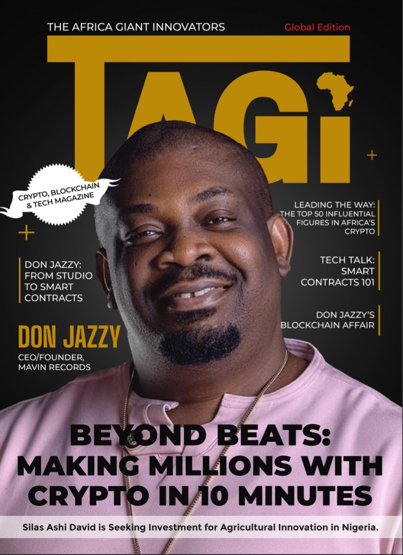 Buy TAGiAfrica Magazine: Don Jazzy I Making millions with Crypto in 10  Minutes by TAGiAfrica Stores on Selar