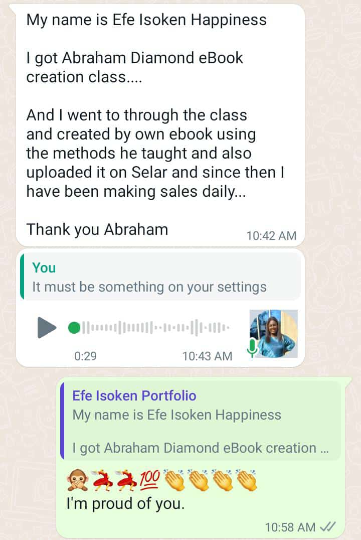 Buy Ebook creation class by Abraham Ozili on Selar