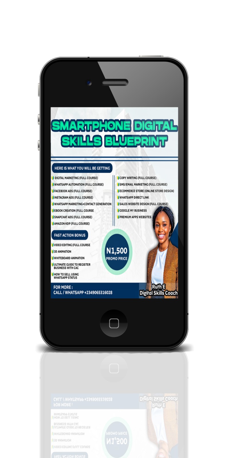 Buy SMARTPHONE DIGITAL SKILLS MONEY BLUE PRINT by Egware Ruth on Selar