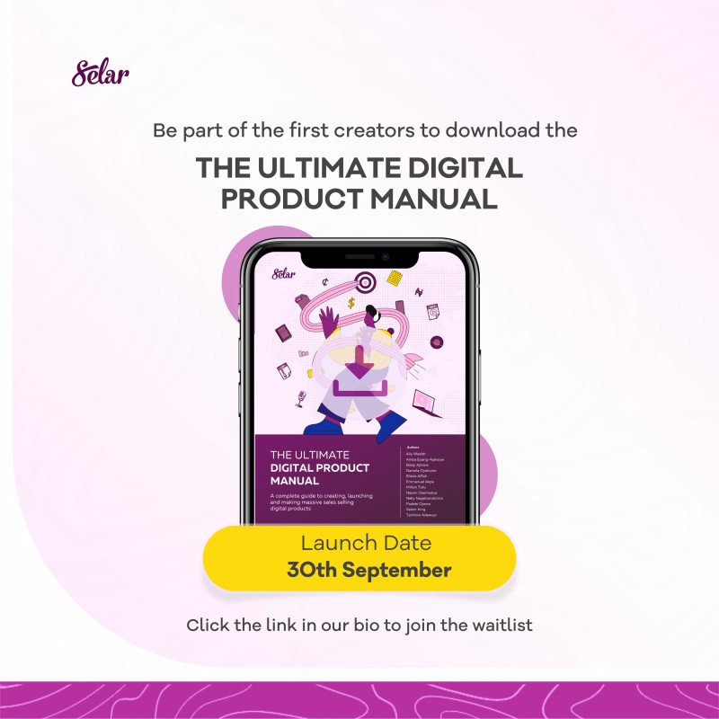 Digital Product Manual Ebook | Selar