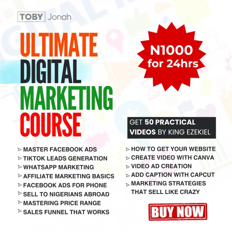 Buy ULTIMATE DIGITAL MARKETING BUNDLE by Toby Jonah on Selar